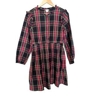 Crewcuts Plaid Dress - Red and Black